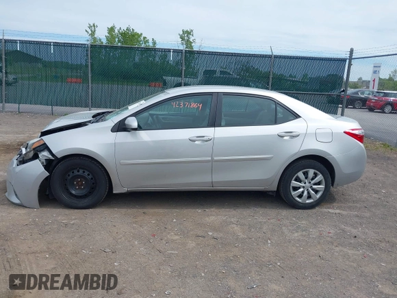 2015 Toyota Corolla L z VIN 2T1BURHE2FC284845, wystawiony jako IAAI lot #42371864 z przebiegiem 133 098 mil mil oraz . Historia ofert i sprzedaży dostępna na DreamBid. Obrazek 14.