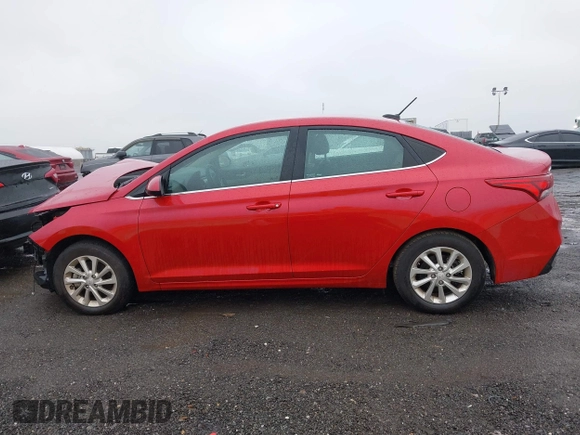 2022 Hyundai Accent SE with VIN 3KPC24A69NE180546, listed as a IAAI auction lot 40977460 with 16,559 mi miles and . Bid and sale history available at carsss.com. Image 14.