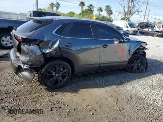 2025 Mazda CX-30 2.5 S Select Sport with VIN 3MVDMBBM4SM787924, listed as a Copart auction lot 50571185 with 1,608 mi miles and Salvage Title. Bid and sale history available at carsss.com. Image 3.