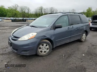 2010 Toyota Sienna CE with VIN 5TDKK4CCXAS323566, listed as a Copart auction lot 54738025 with 186,613 mi miles and Clean Title. Bid and sale history available at DreamBid. Image 1.