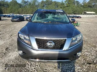 2016 Nissan Pathfinder SV with VIN 5N1AR2MN9GC624850, listed as a Copart auction lot 73777514 with 140,215 mi miles and Salvage title. Bid and sale history available at DreamBid. Image 5.