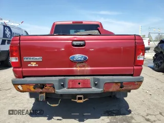 2010 Ford Ranger XLT with VIN 1FTLR4FE9APA23704, listed as a Copart auction lot 54156885 with 109,170 mi miles and Salvage title. Bid and sale history available at DreamBid. Image 6.