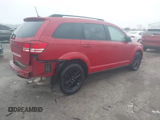 2020 Dodge Journey SE Value with VIN 3C4PDCAB7LT202345, listed as a IAAI auction lot 41517916 with 114,313 mi miles and . Bid and sale history available at carsss.com. Image 4.