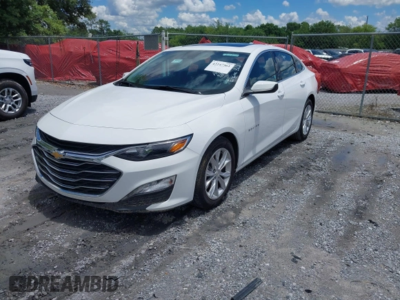 2024 Chevrolet Malibu LT with VIN 1G1ZD5ST9RF151566, listed as a IAAI auction lot 42247561 with 33,170 mi miles and . Bid and sale history available at DreamBid. Image 2.