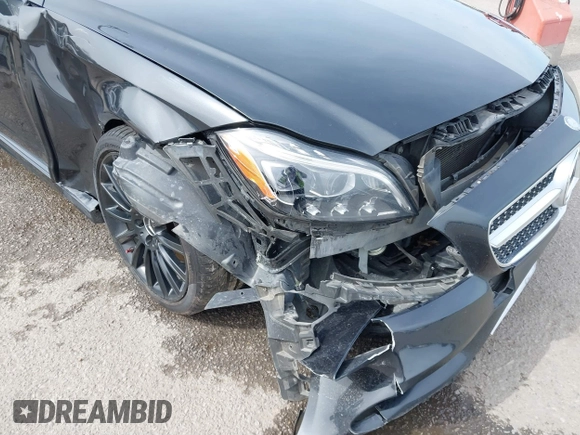 2016 Mercedes-Benz CLS 400 with VIN WDDLJ6FB7GA162689, listed as a IAAI auction lot 41552389 with 90,380 mi miles and . Bid and sale history available at DreamBid. Image 6.