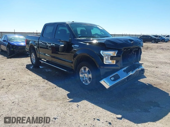 2017 Ford F-150 XL with VIN 1FTEW1EF6HKD30796, listed as a IAAI auction lot 41681044 with 81,299 mi miles. Bid and sale history available at carsss.com. Image 1.