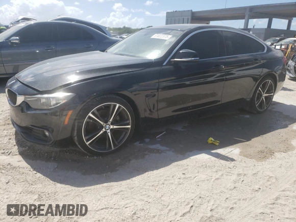 2019 BMW 4 Series 430i with VIN WBA4J1C59KBM18704, listed as a Copart auction lot 61022375 with 77,778 mi miles and Clean title. Bid and sale history available at DreamBid. Image 1.
