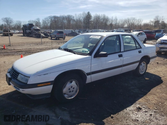 1994 Chevrolet Corsica with VIN 1G1LD55MXRY252632, listed as a Copart auction lot 45009124 with 56,513 mi miles and Salvage Title. Bid and sale history available at DreamBid. Image 1.