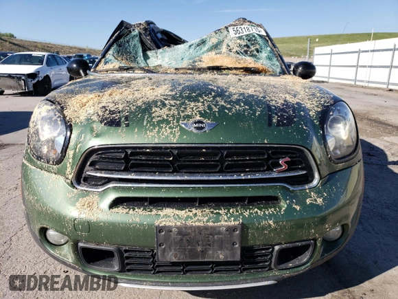 2016 MINI Countryman S with VIN WMWZC5C55GWU04046, listed as a Copart auction lot 56318715 with 206,223 mi miles and Non repairable. Bid and sale history available at DreamBid. Image 5.