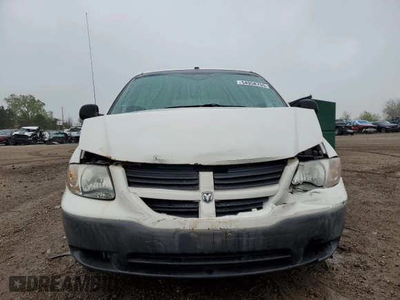 2007 Dodge Caravan SE z VIN 1D4GP25E57B258607, wystawiony jako Copart lot #54958755 z przebiegiem 183 488 mil mil oraz Szkoda całkowita • Salvage title. Historia ofert i sprzedaży dostępna na DreamBid. Obrazek 5.