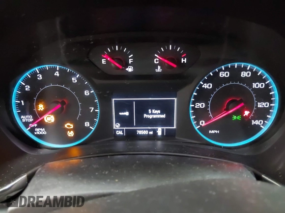 2018 Chevrolet Equinox LT with VIN 2GNAXSEV1J6248550, listed as a IAAI auction lot 41934781 with 76,560 mi miles and . Bid and sale history available at carsss.com. Image 15.