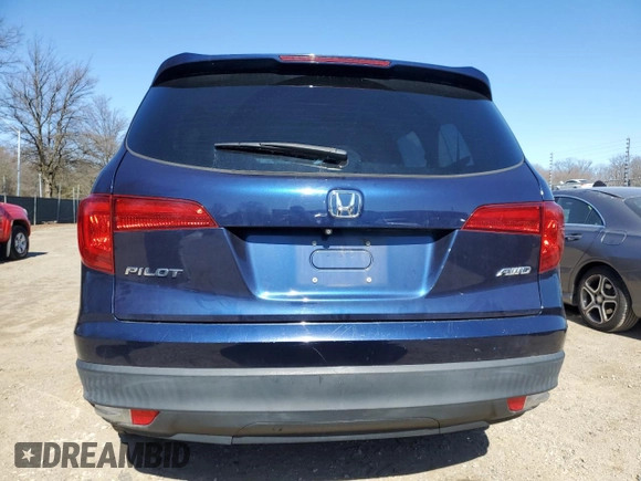 2018 Honda Pilot EX-L with VIN 5FNYF6H69JB044322, listed as a Copart auction lot 48287155 with 61,096 mi miles and Salvage title. Bid and sale history available at DreamBid. Image 6.