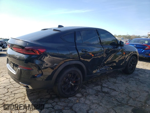 2023 BMW X6 xDrive40i z VIN 5UXCY6C04P9P46153, wystawiony jako Copart lot #81151634 z przebiegiem Nie podano mil oraz Szkoda całkowita • Salvage title. Historia ofert i sprzedaży dostępna na DreamBid. Obrazek 3.