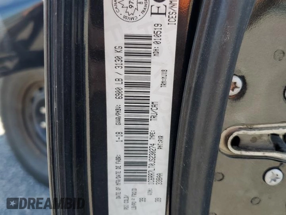 2018 Ram 1500 Big Horn with VIN 1C6RR7LT0JS230274, listed as a Copart auction lot 61849605 with 111,721 mi miles and Salvage title. Bid and sale history available at DreamBid. Image 12.