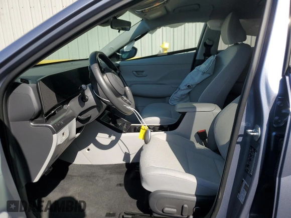 2024 Hyundai Kona SEL with VIN KM8HC3A68RU006550, listed as a Copart auction lot 51911685 with 8,620 mi miles and Salvage Title. Bid and sale history available at DreamBid. Image 7.