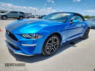 2020 Ford Mustang EcoBoost with VIN 1FATP8UH6L5139702, listed as a Copart auction lot 63040525 with 74,404 mi miles and Non repairable. Bid and sale history available at DreamBid. Image 1.