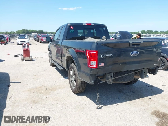 2015 Ford F-150 XLT with VIN 1FTFX1EF1FFC06037, listed as a IAAI auction lot 42525664 with 269,216 mi miles and . Bid and sale history available at DreamBid. Image 3.