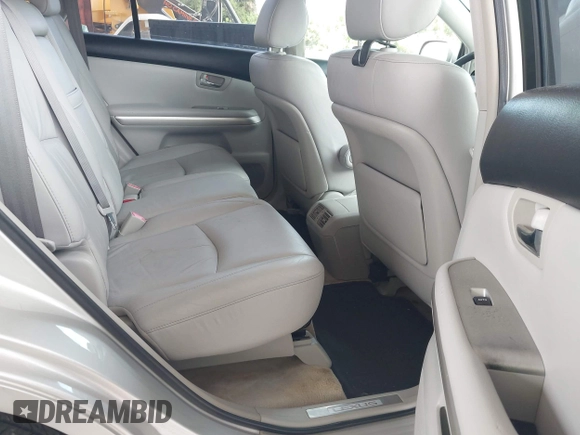 2006 Lexus RX 400h with VIN JTJHW31U160005881, listed as a IAAI auction lot 42708507 with 148,568 mi miles and . Bid and sale history available at DreamBid. Image 8.