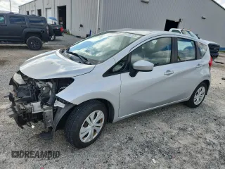 2017 Nissan Note SV with VIN 3N1CE2CP2HL354736, listed as a Copart auction lot 63967595 with 88,743 mi miles and Salvage title. Bid and sale history available at DreamBid. Image 1.