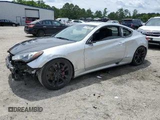 2013 Hyundai Genesis Coupe R-Spec with VIN KMHHU6KJ2DU103155, listed as a Copart auction lot 57140335 with 117,760 mi miles and Salvage title. Bid and sale history available at DreamBid. Image 1.