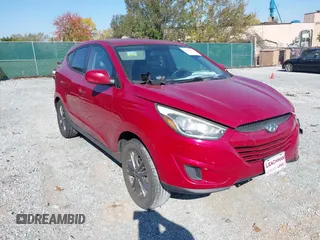 2015 Hyundai Tucson GLS with VIN KM8JT3AF9FU111854, listed as a IAAI auction lot 40669653 with 131,129 mi miles and . Bid and sale history available at DreamBid. Image 1.