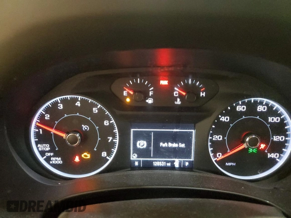 2018 GMC Terrain SLE with VIN 3GKALTEXXJL246257, listed as a Copart auction lot 48801545 with 126,531 mi miles and Salvage Title. Bid and sale history available at carsss.com. Image 9.