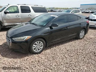 2018 Hyundai Elantra SE with VIN KMHD74LFXJU609445, listed as a Copart auction lot 51160485 with 129,148 mi miles and Salvage Title. Bid and sale history available at carsss.com. Image 1.