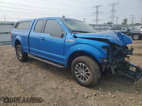 2020 Ford F-150 XL z VIN 1FTEX1EP6LKF34593, wystawiony jako Copart lot #59045025 z przebiegiem Nie podano mil oraz Szkoda całkowita • Salvage title. Historia ofert i sprzedaży dostępna na DreamBid. Obrazek 4.
