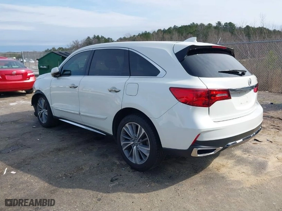 2017 Acura MDX w/Technology Pkg with VIN 5FRYD4H56HB041081, listed as a IAAI auction lot 41673338 with 115,198 mi miles. Bid and sale history available at carsss.com. Image 3.