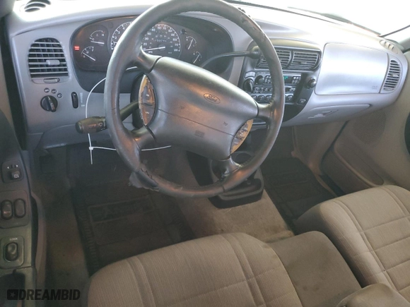 1997 Ford Ranger XLT with VIN 1FTDR15X7VTA55151, listed as a Copart auction lot 76562624 with 155,749 mi miles and Salvage Title. Bid and sale history available at carsss.com. Image 8.