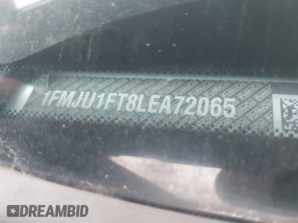 2020 Ford Expedition XL с VIN 1FMJU1FT8LEA72065, выставлен на аукционе IAAI как лот 42202063 с пробегом Не указан миль и . История ставок и продаж доступна на DreamBid. Изображение 9.