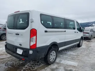 2024 Ford Transit Passenger XL with VIN 1FBAX2Y82RKA81076, listed as a IAAI auction lot 41632808 with 12,438 mi miles and . Bid and sale history available at DreamBid. Image 4.