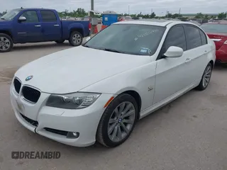 2011 BMW 3 Series 328i xDrive with VIN WBAPK5G56BNN80252, listed as a IAAI auction lot 42025410 with 120,666 mi miles. Bid and sale history available at carsss.com. Image 2.