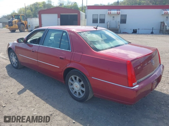 2008 Cadillac DTS 1SC with VIN 1G6KD57Y68U142382, listed as a IAAI auction lot 42093859 with 73,960 mi miles and . Bid and sale history available at carsss.com. Image 3.