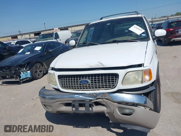 2001 Ford Expedition Eddie Bauer with VIN 1FMRU17L71LA83505, listed as a IAAI auction lot 41900831 with Not provided miles and . Bid and sale history available at DreamBid. Image 6.