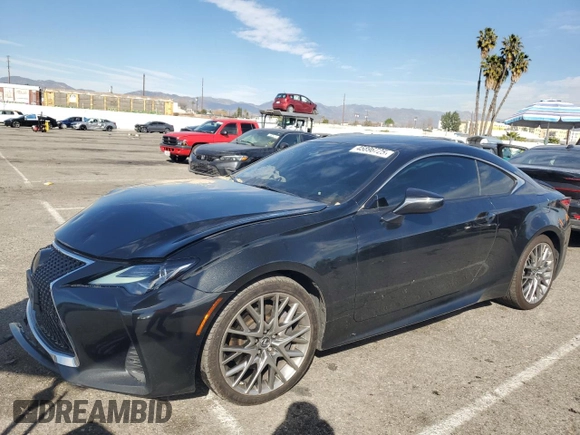 2019 Lexus RC 350 z VIN JTHHZ5BC9K5020815, wystawiony jako Copart lot #45896725 z przebiegiem 67 900 mil mil oraz Szkoda całkowita • Salvage title. Historia ofert i sprzedaży dostępna na DreamBid. Obrazek 1.