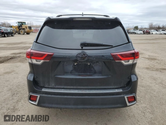 2019 Toyota Highlander SE z VIN 5TDJZRFH2KS963669, wystawiony jako Copart lot #52721595 z przebiegiem 85 366 mil mil oraz Szkoda całkowita • Salvage title. Historia ofert i sprzedaży dostępna na DreamBid. Obrazek 6.
