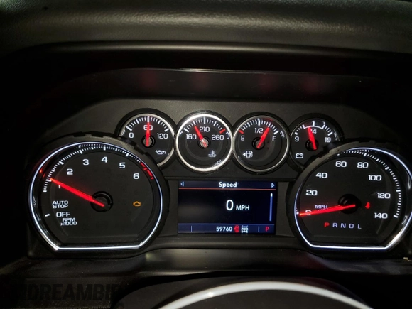 2021 Chevrolet Silverado 1500 LT with VIN 3GCUYDED8MG285934, listed as a Copart auction lot 43913615 with 59,760 mi miles and Clean Title. Bid and sale history available at DreamBid. Image 9.