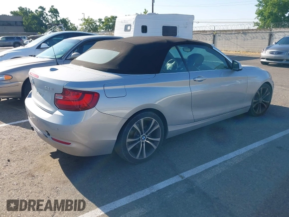 2016 BMW 2 Series 228i xDrive with VIN WBA1L9C56GV325656, listed as a IAAI auction lot 42655006 with 108,519 mi miles and . Bid and sale history available at DreamBid. Image 4.