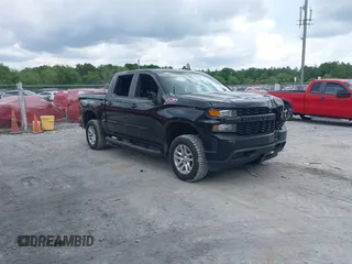 2021 Chevrolet Silverado 1500 Work Truck with VIN 3GCUYAEF6MG177134, listed as a IAAI auction lot 42080959 with 95,973 mi miles and . Bid and sale history available at DreamBid. Image 1.