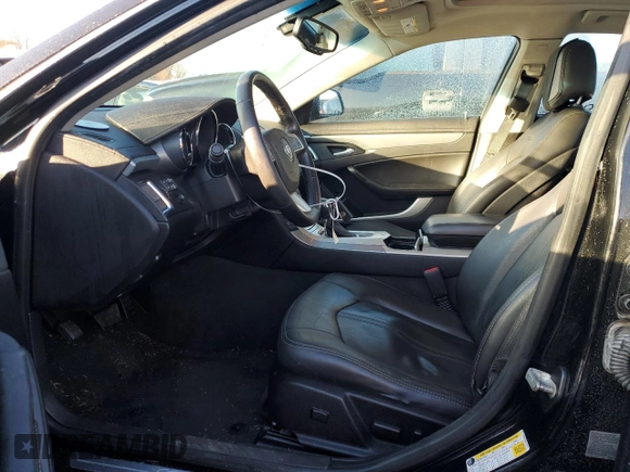 2013 Cadillac CTS with VIN 1G6DM5E36D0173553, listed as a Copart auction lot 84142504 with 100,703 mi miles and Salvage Title. Bid and sale history available at DreamBid. Image 7.