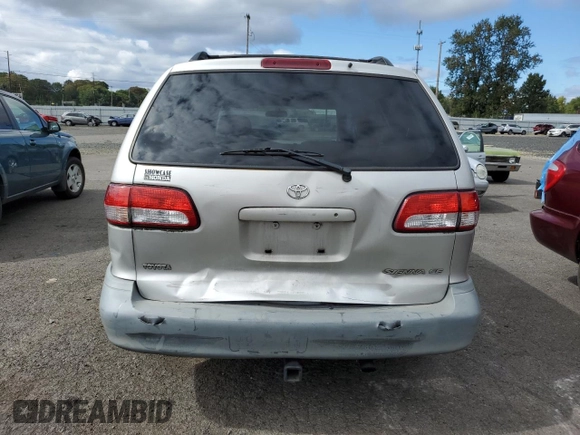 2002 Toyota Sienna CE with VIN 4T3ZF19C02U468964, listed as a Copart auction lot 72051864 with 205,135 mi miles and Salvage Title. Bid and sale history available at carsss.com. Image 6.