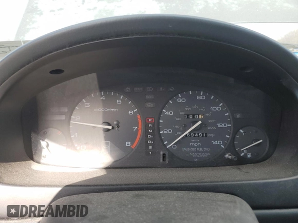 1996 Honda Accord Value with VIN 1HGCD5699TA207734, listed as a Copart auction lot 45049365 with 269,491 mi miles and Salvage Title. Bid and sale history available at DreamBid. Image 9.