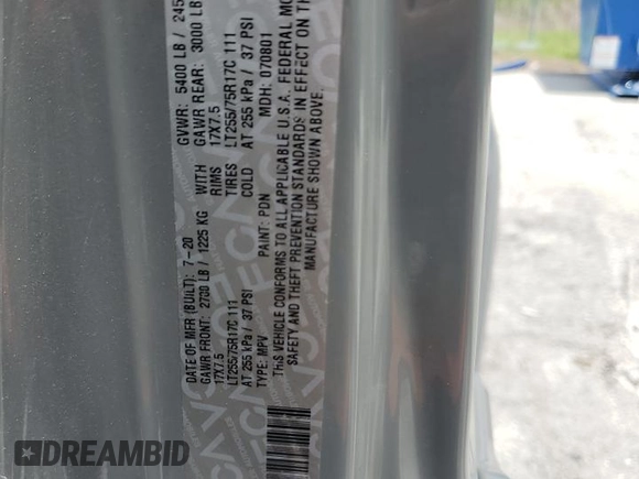 2020 Jeep Wrangler Unlimited Willys with VIN 1C4HJXDN7LW337975, listed as a Copart auction lot 58839085 with Not provided miles and Non repairable. Bid and sale history available at DreamBid. Image 13.