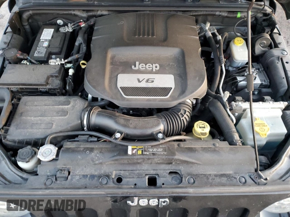2018 Jeep Wrangler JK Unlimited Sport S with VIN 1C4HJWDG3JL938178, listed as a Copart auction lot 82304604 with 80,302 mi miles and Salvage Title. Bid and sale history available at carsss.com. Image 12.