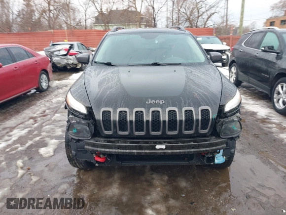 2017 Jeep Cherokee Trailhawk L Plus with VIN 1C4PJMBB9HW551506, listed as a IAAI auction lot 41650841 with 51,273 mi miles. Bid and sale history available at carsss.com. Image 13.