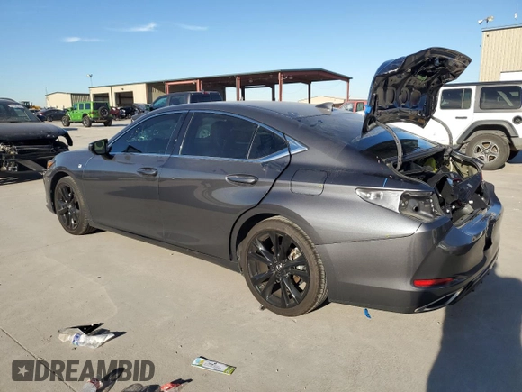 2023 Lexus ES with VIN 58AJZ1B11PU139910, listed as a Copart auction lot 81352824 with 7,192 mi miles and Salvage Title. Bid and sale history available at carsss.com. Image 2.