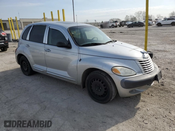 2001 Chrysler PT Cruiser with VIN 3C8FY4BB01T550004, listed as a Copart auction lot 53207285 with 141,515 mi miles and Clean title. Bid and sale history available at DreamBid. Image 4.