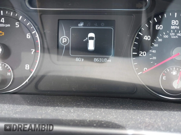 2016 Kia Sorento LX with VIN 5XYPG4A3XGG117695, listed as a IAAI auction lot 42158518 with 86,318 mi miles. Bid and sale history available at carsss.com. Image 15.
