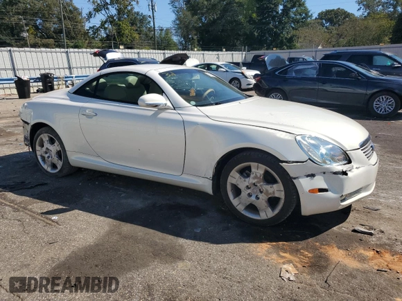 2004 Lexus SC with VIN JTHFN48Y640054422, listed as a Copart auction lot 71995314 with 195,136 mi miles and Salvage Title. Bid and sale history available at carsss.com. Image 4.